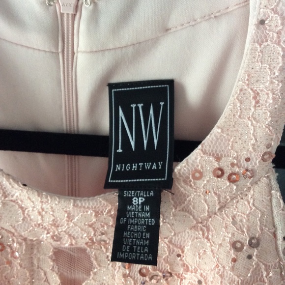 NWT RM Richards Nightway Sequin Evening Gown - Picture 7 of 9